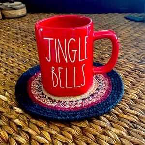 Red, Rae Dunn “Jingle Bells” Mug